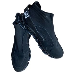 SUPERPLAY Original All Black Men’s Gym Everyday Sneakers Shoes Size 44 USA 10